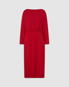 TWO TONE CREPE DRESS
