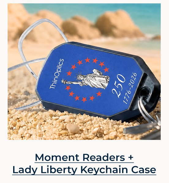 Moment Readers + Lady Liberty Keychain Case