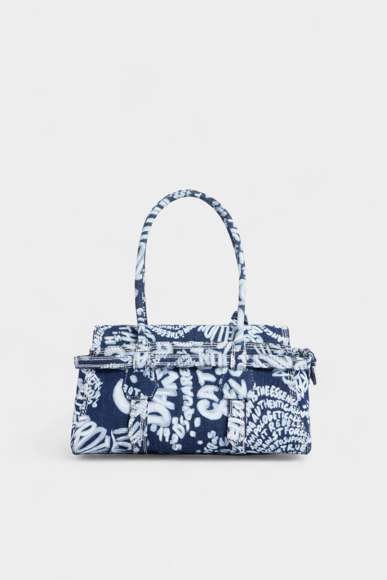 Rebel Hibiscus Twin Shoulder Bag