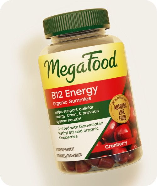 MegaFood B12 Energy Organic Gummies