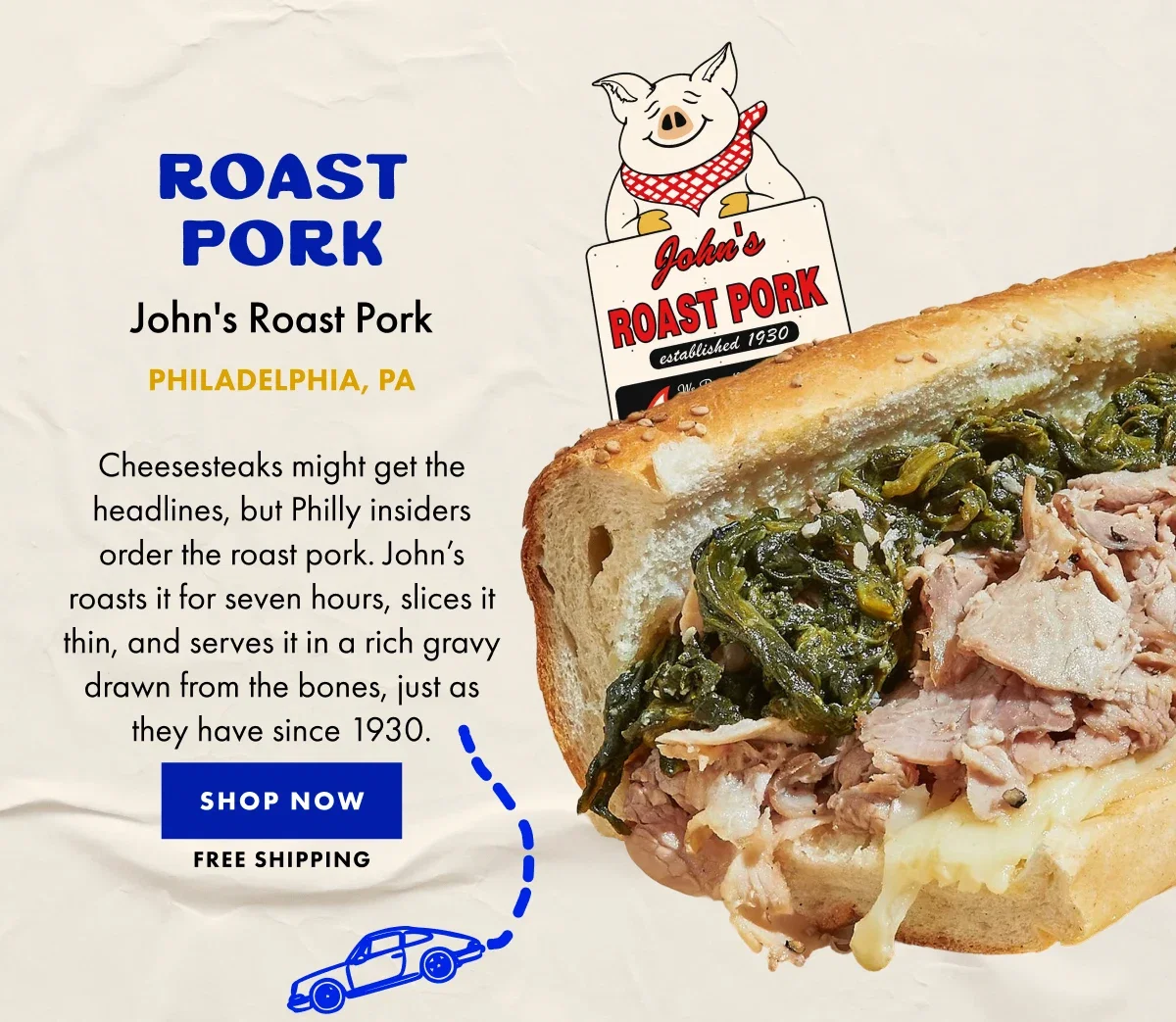 John's Roast Pork Sandwich