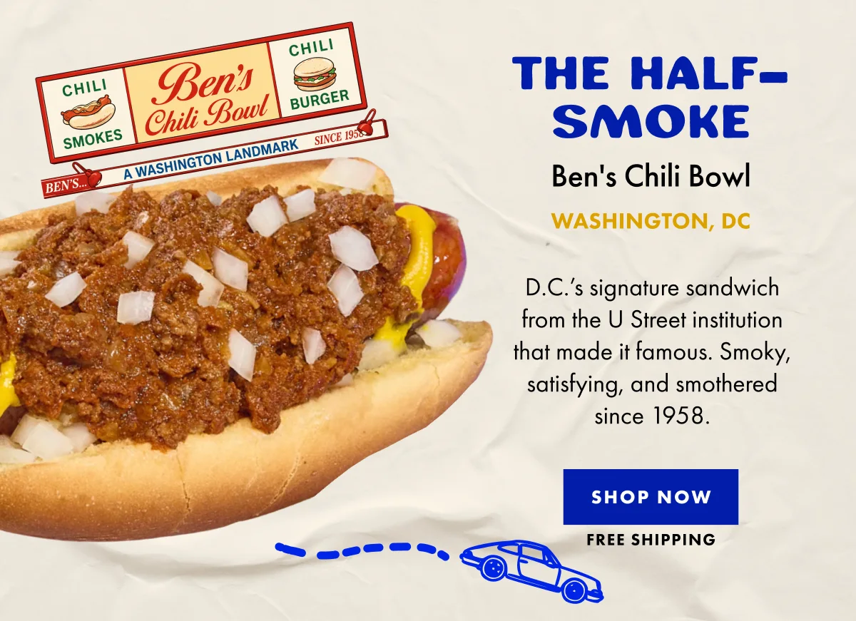 Ben's Chili Bowl Half Smoke Sausage