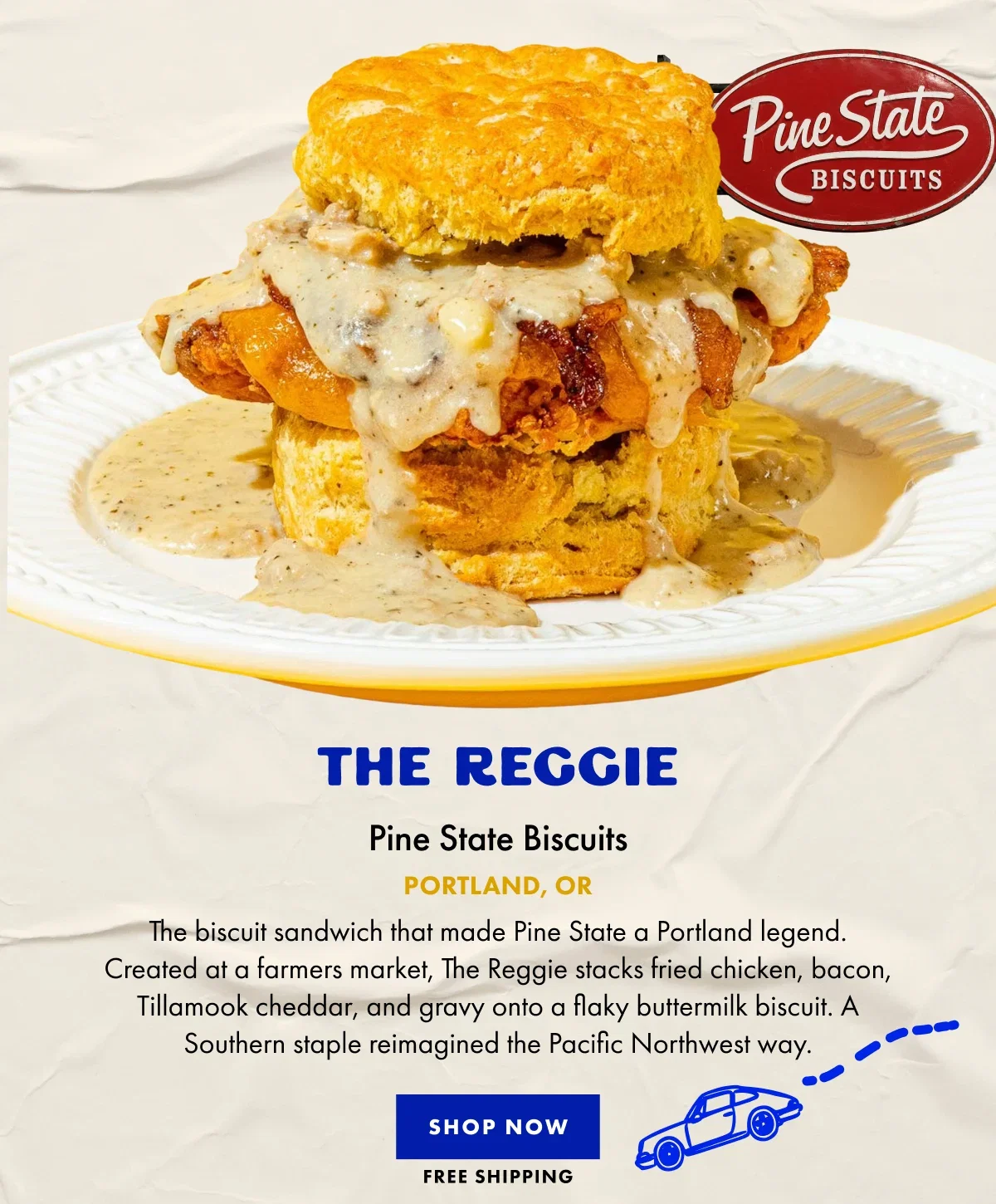 Pine State Biscuit Reggie Sandwich