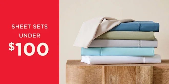 Sheet Sets Under $100