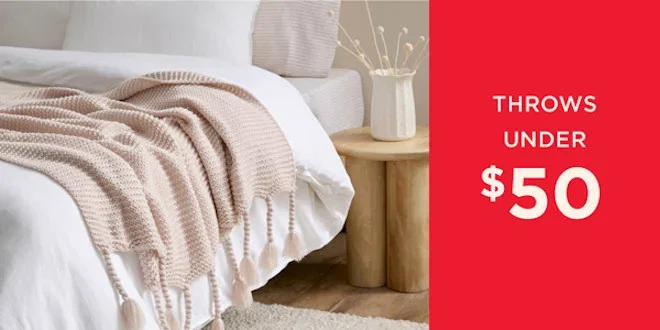 Throws Under $50