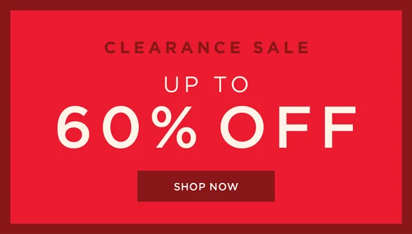 Clearance Sale - Up To 60% Off