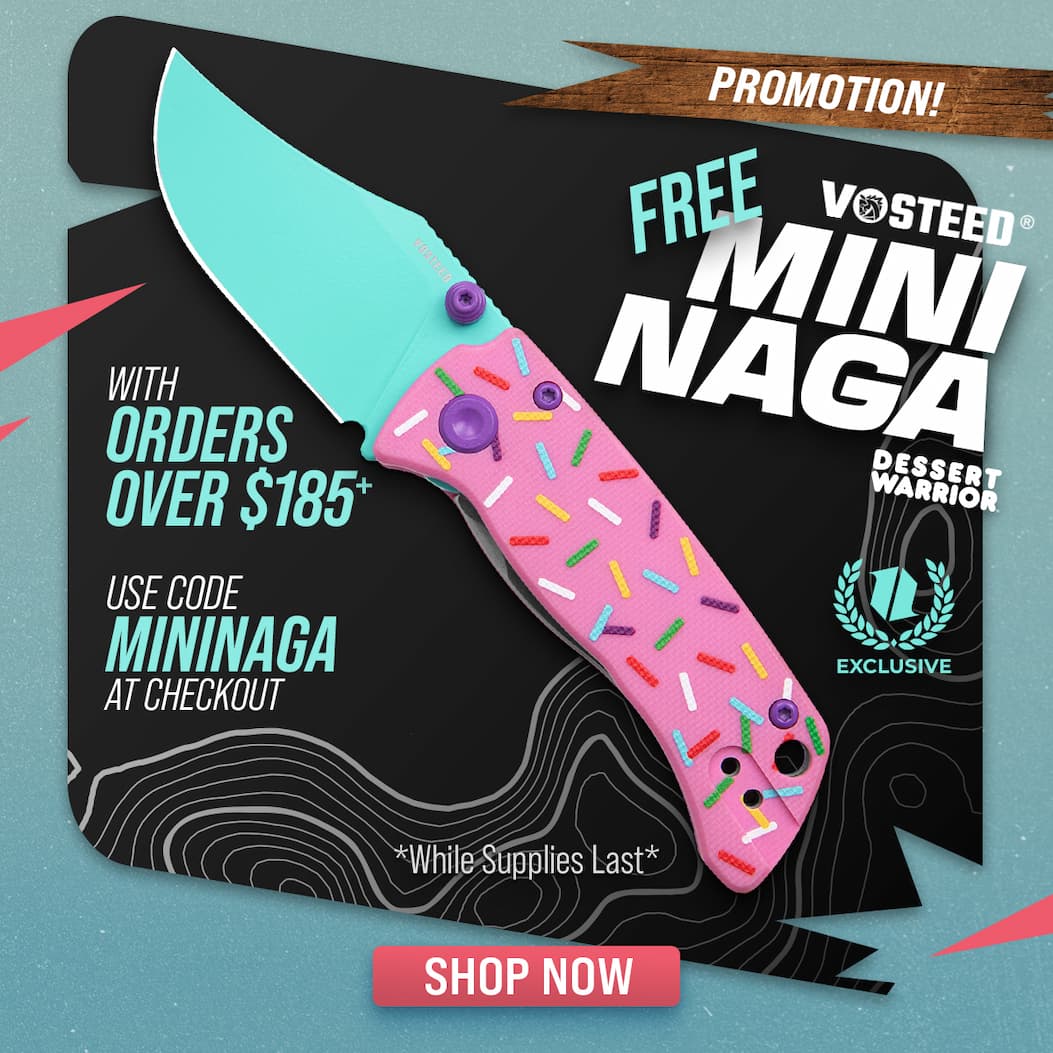 FREE Vosteed Dessert Warrior Mini Naga With Orders $185+