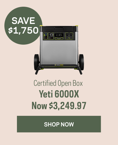 Yeti 6000X Open Box