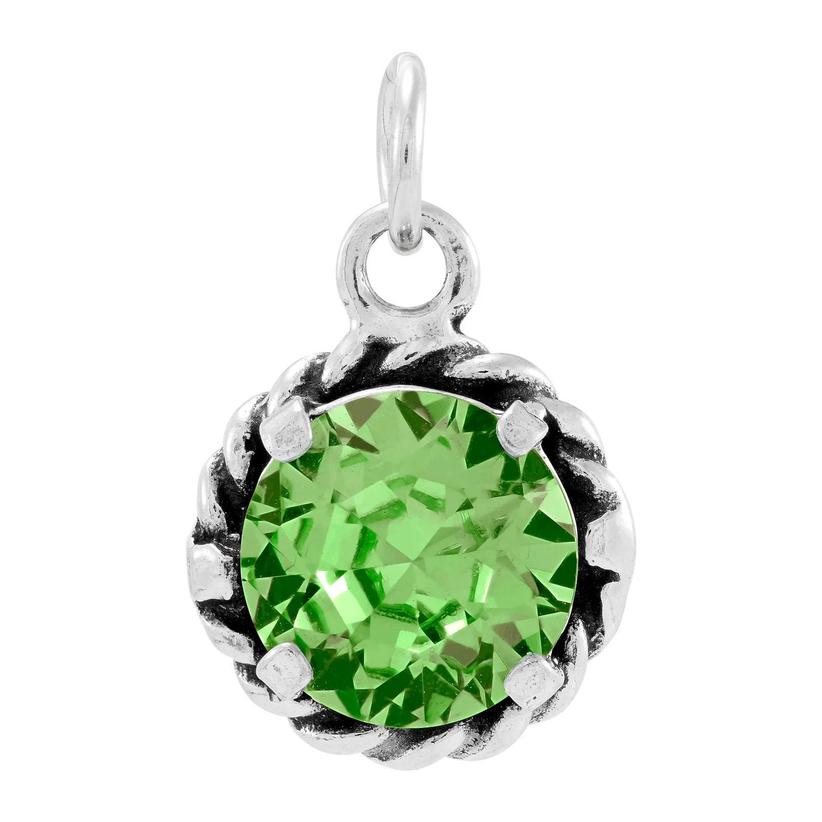 Good Luck August Birthstone Charm