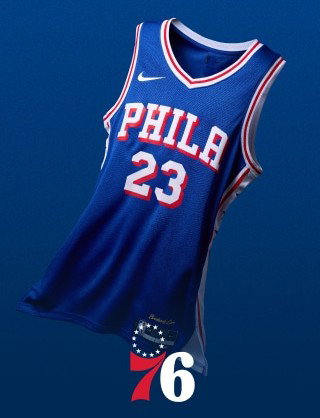 LeBron James 76ers Number 23 Jersey