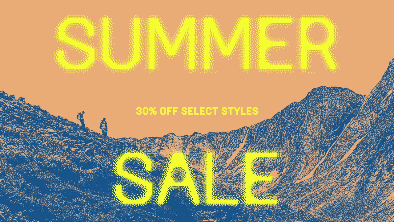 Summer sale / 30% off select styles