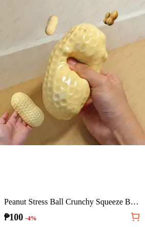 Peanut Stress Ball Crunchy Squeeze...