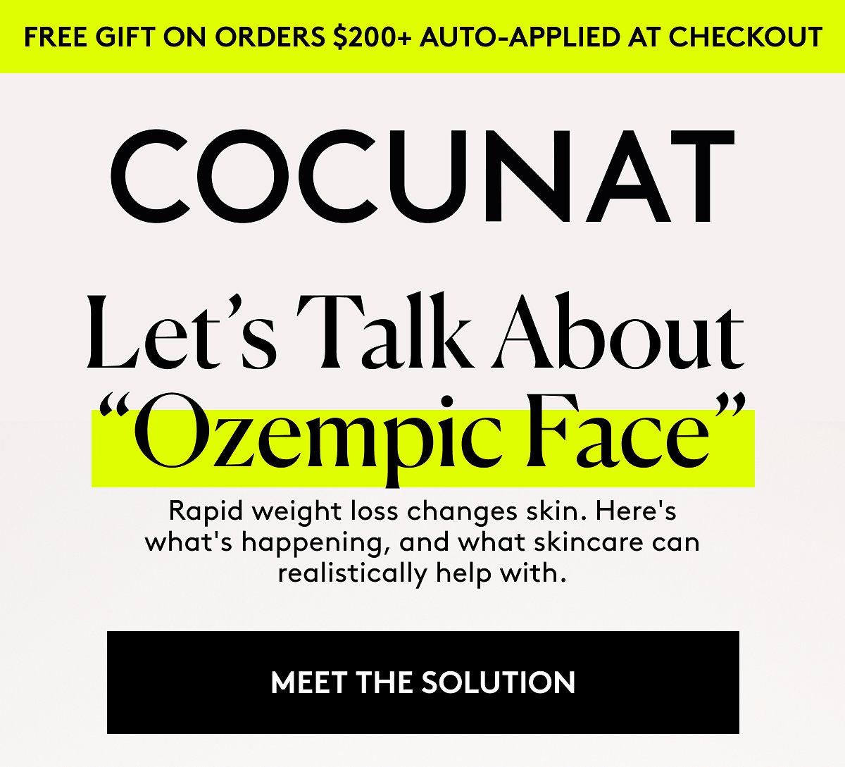 Let’s Talk About “Ozempic Face”