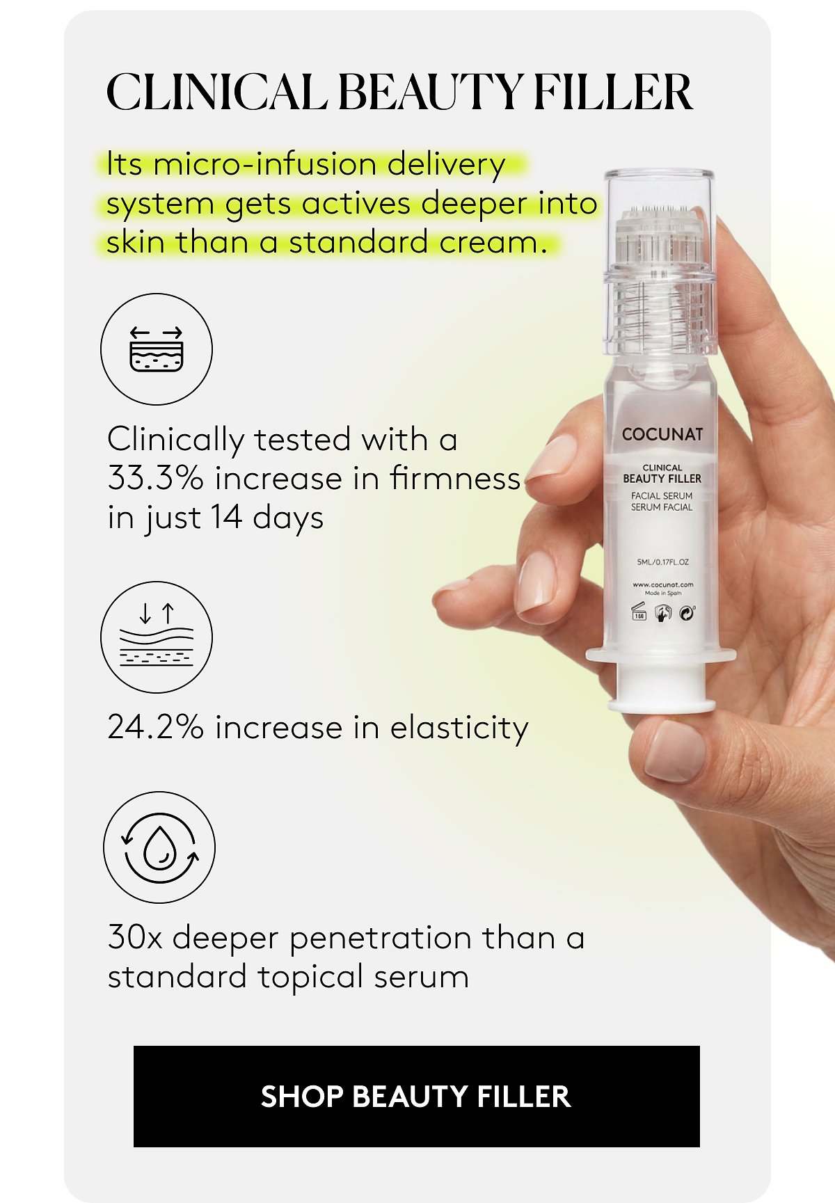 SHOP BEAUTY FILLER