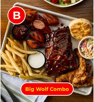 B- Big Wolf Combo