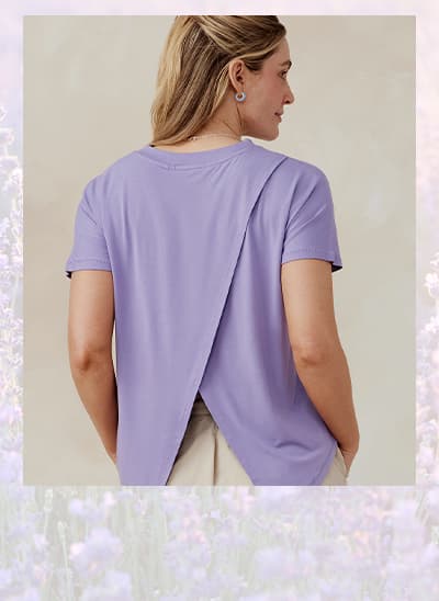 Uptown Luxe Cross Back T-Shirt