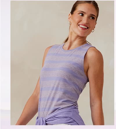 All Day Tank - Stripe