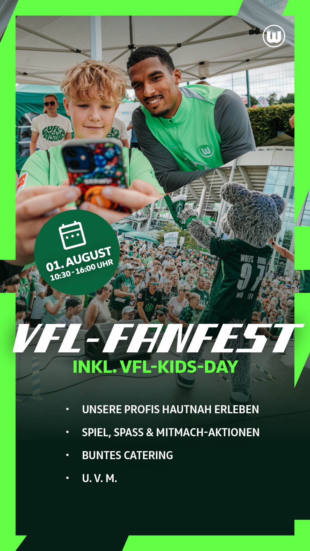 VfL-Fanfest am 1. August 2026.