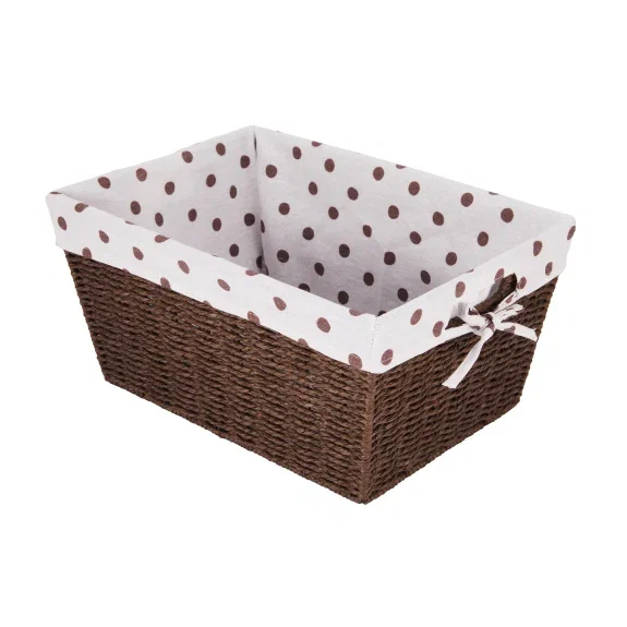 Medium lined rope basket $14.
