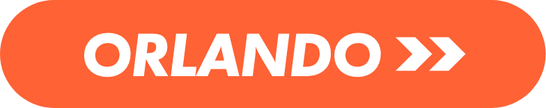 Rectangular rounded button graphic featuring the word ORLANDO in bold white text.
