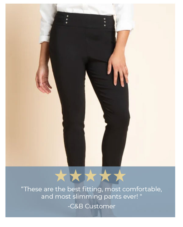 Signature Slimming Shaped Fit Pull On Millenium Ankle Pant