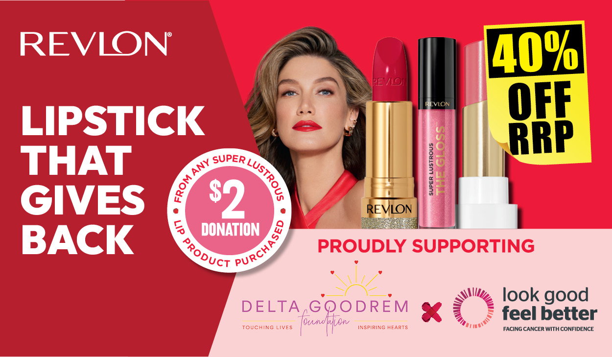 40% off RRP Revlon range at Chemist Warehouse sale ends 5 August 2026