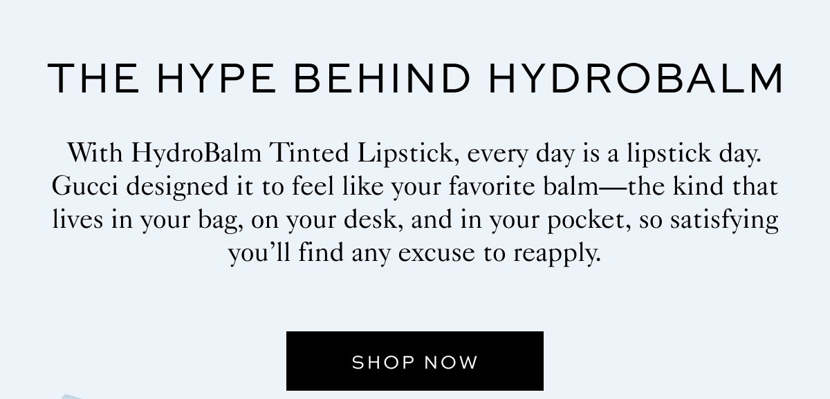 Atelier Stories: HydroBalm