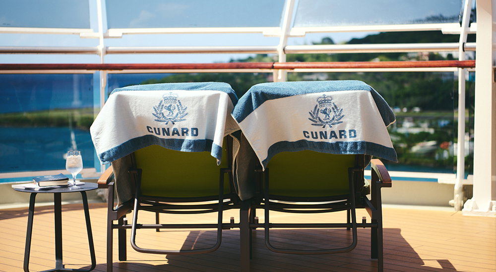 On deck in the Caribbean