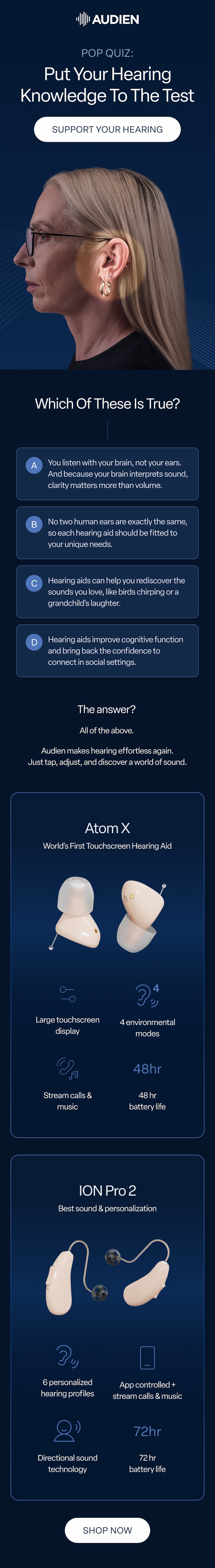 Audien Hearing