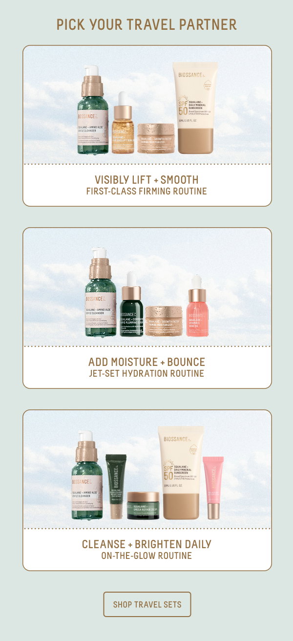 find your summer travel routine