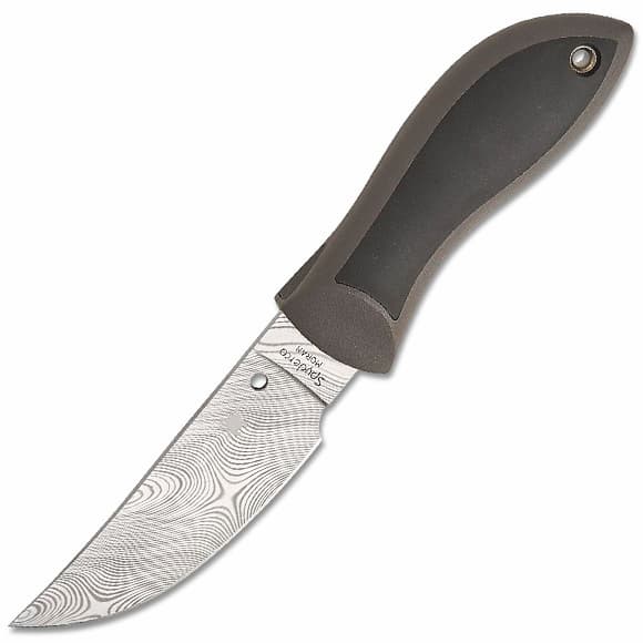 Spyderco Bill Moran Damascus Sprint Run Fixed Blade