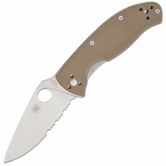 Spyderco Brown G10 Tenacious
