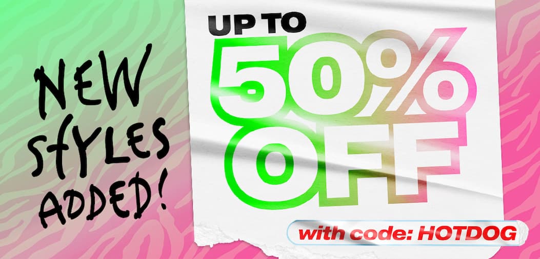 Up to 50% off