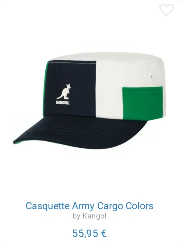 Casquette Army Cargo Colors by Kangol