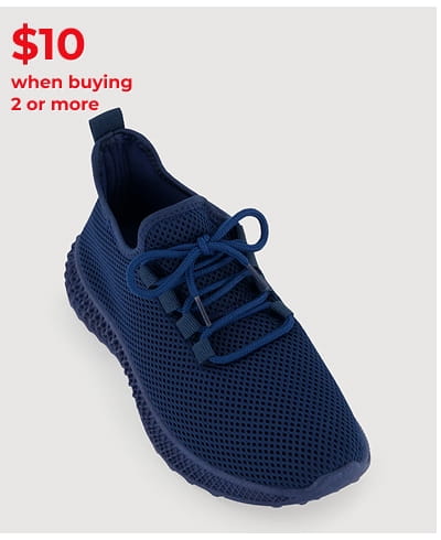Shop Textured Knit Lace Up Low Top Sneakers