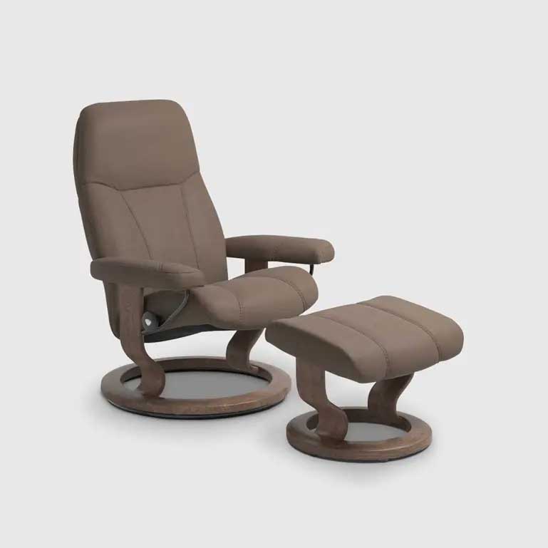 Consul Chair and Stool 