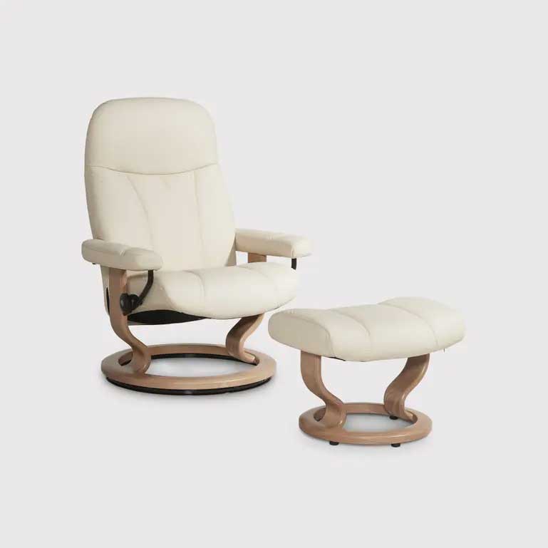 Consul Chair and Stool