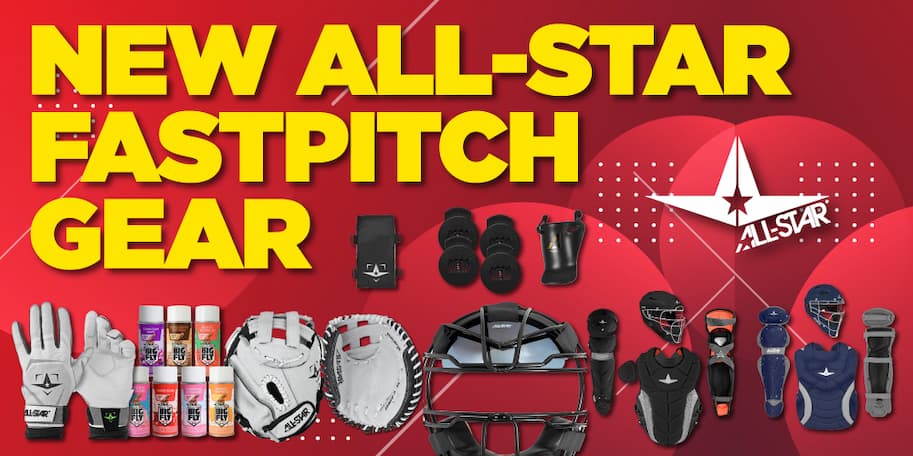 New All-Star Fastpitch Catcher's Gear