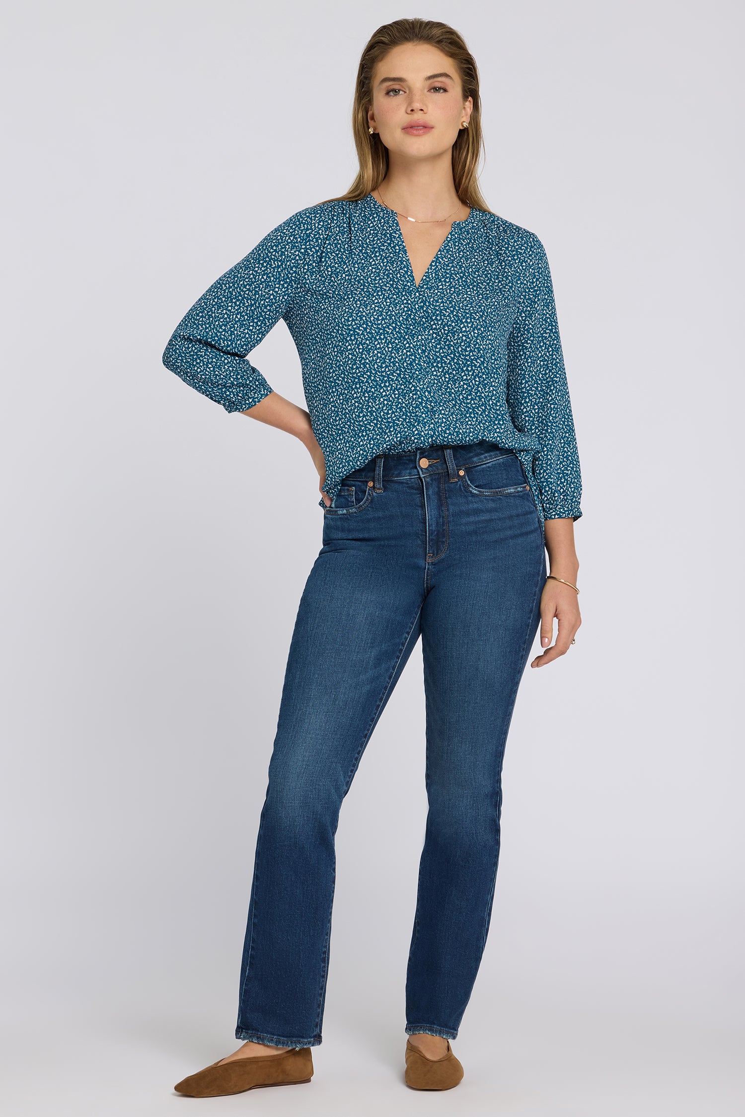 Image of Marilyn Straight Jeans - Sunset Villa