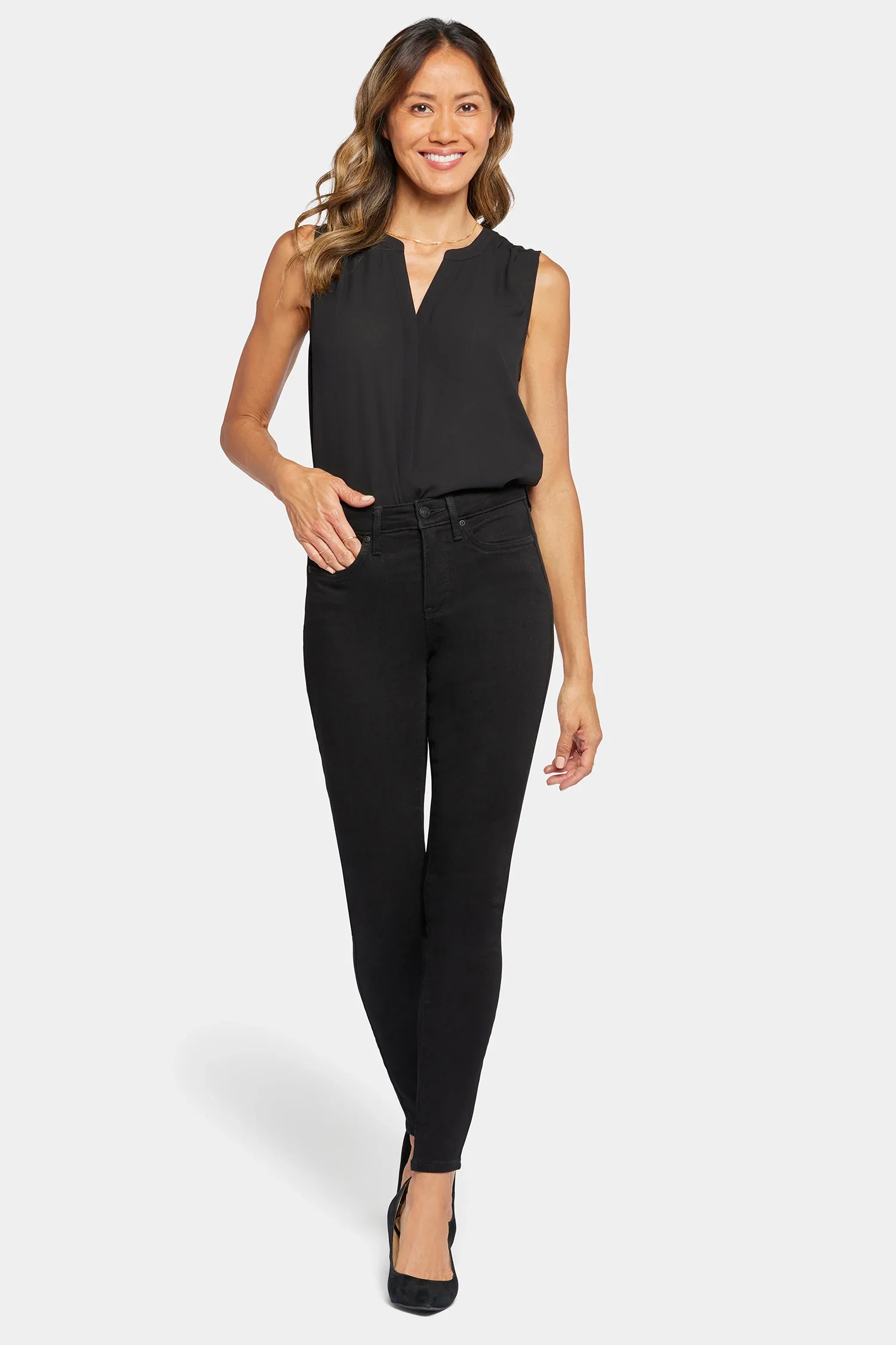 Image of Ami Skinny Jeans - Black