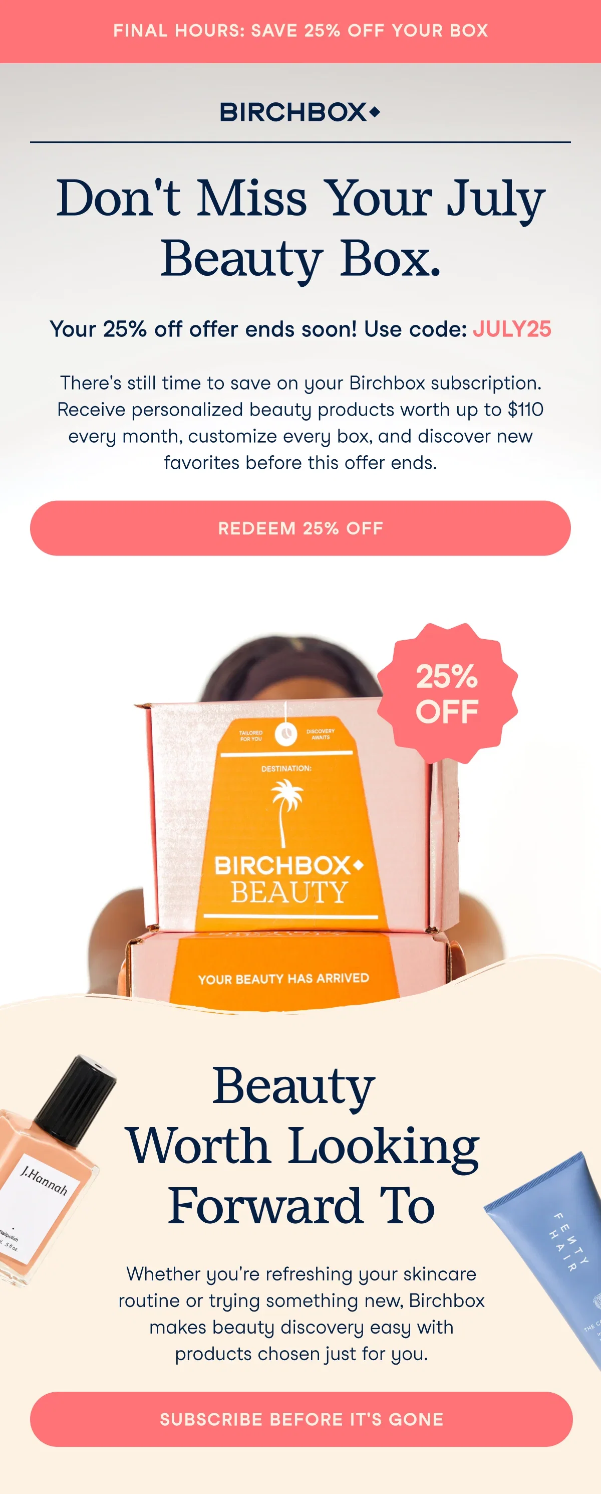 The All-New July Box