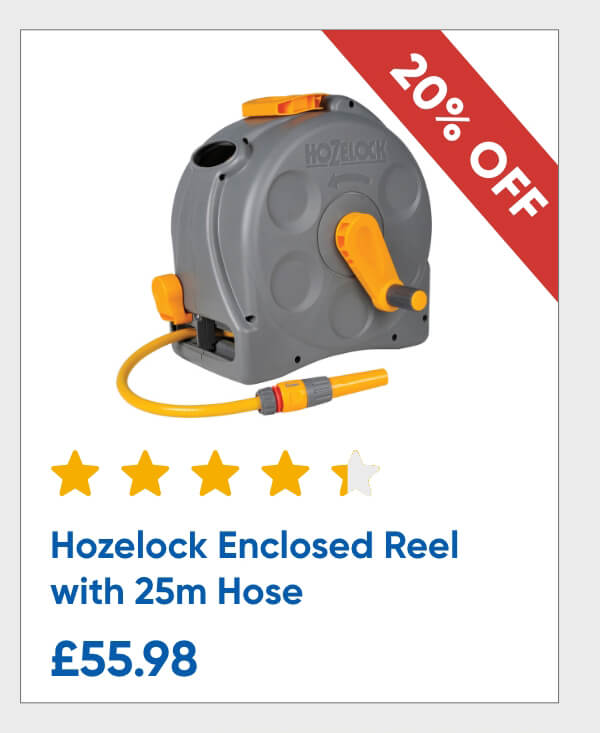 Hozelock Enclosed Reel with 25m Hose