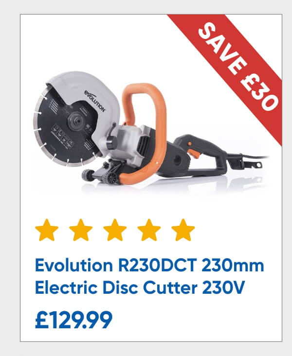 Evolution R230DCT 230mm Electric Disc Cutter 230V