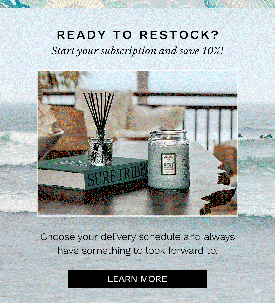 Start your subscription and save 10%!