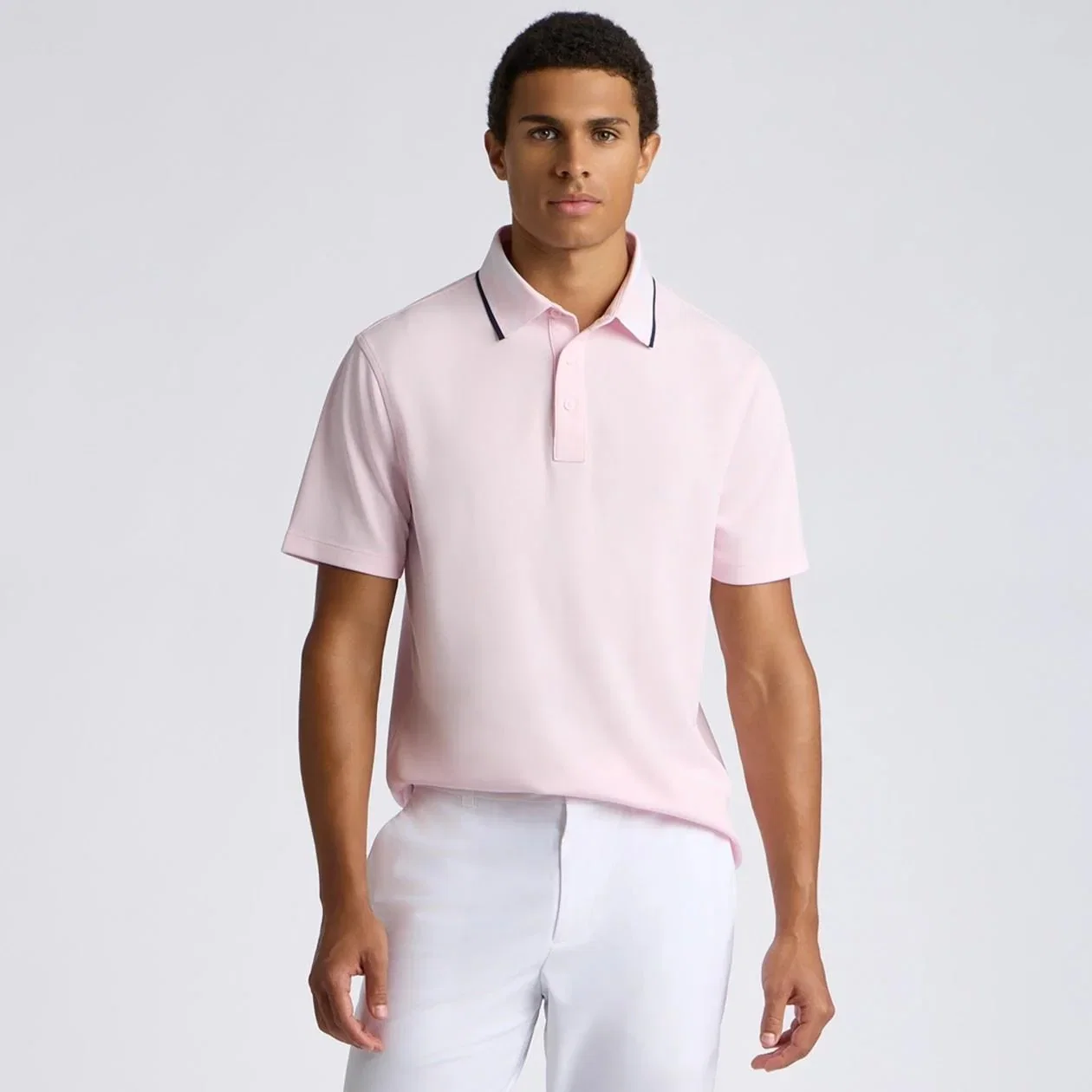 Image of Camo Collar Performance Pique Polo
