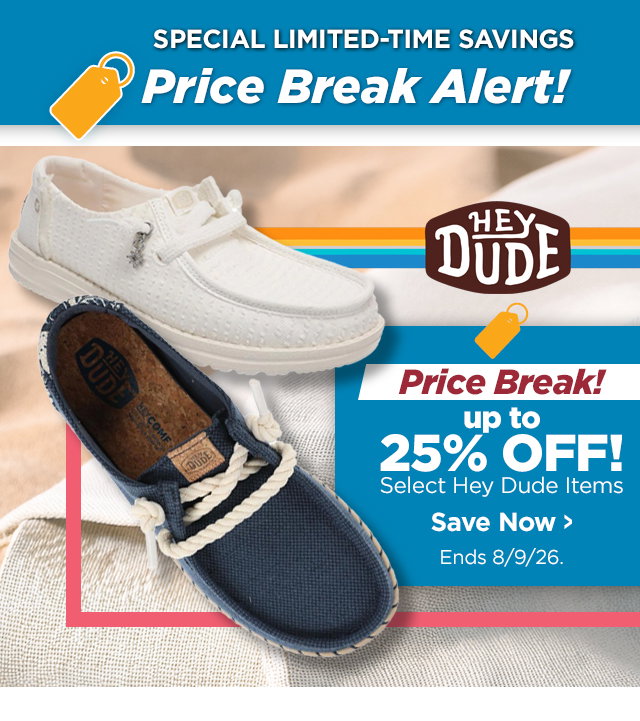 Shop Hey Dude Price Breaks