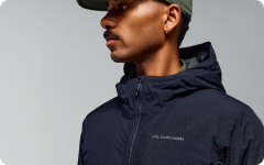 Men's Trailhead 2L Insulated Rain Jacket - Black Stingray