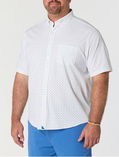 Performance Van Meter Shell Print Sport Shirt