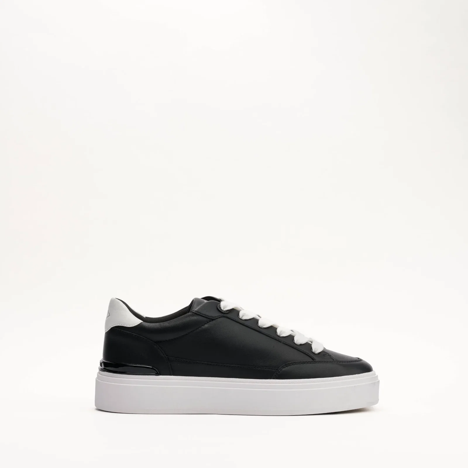 Image of MALLET Lansbury Men's Black Nappa Leather Trainers