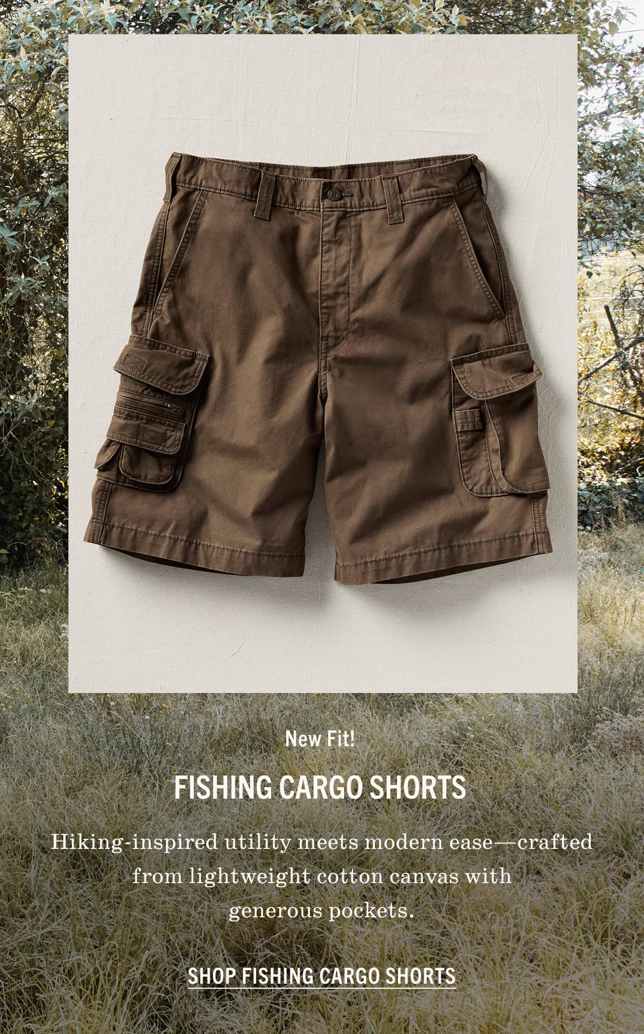 SHOP FISHING CARGO SHORTS